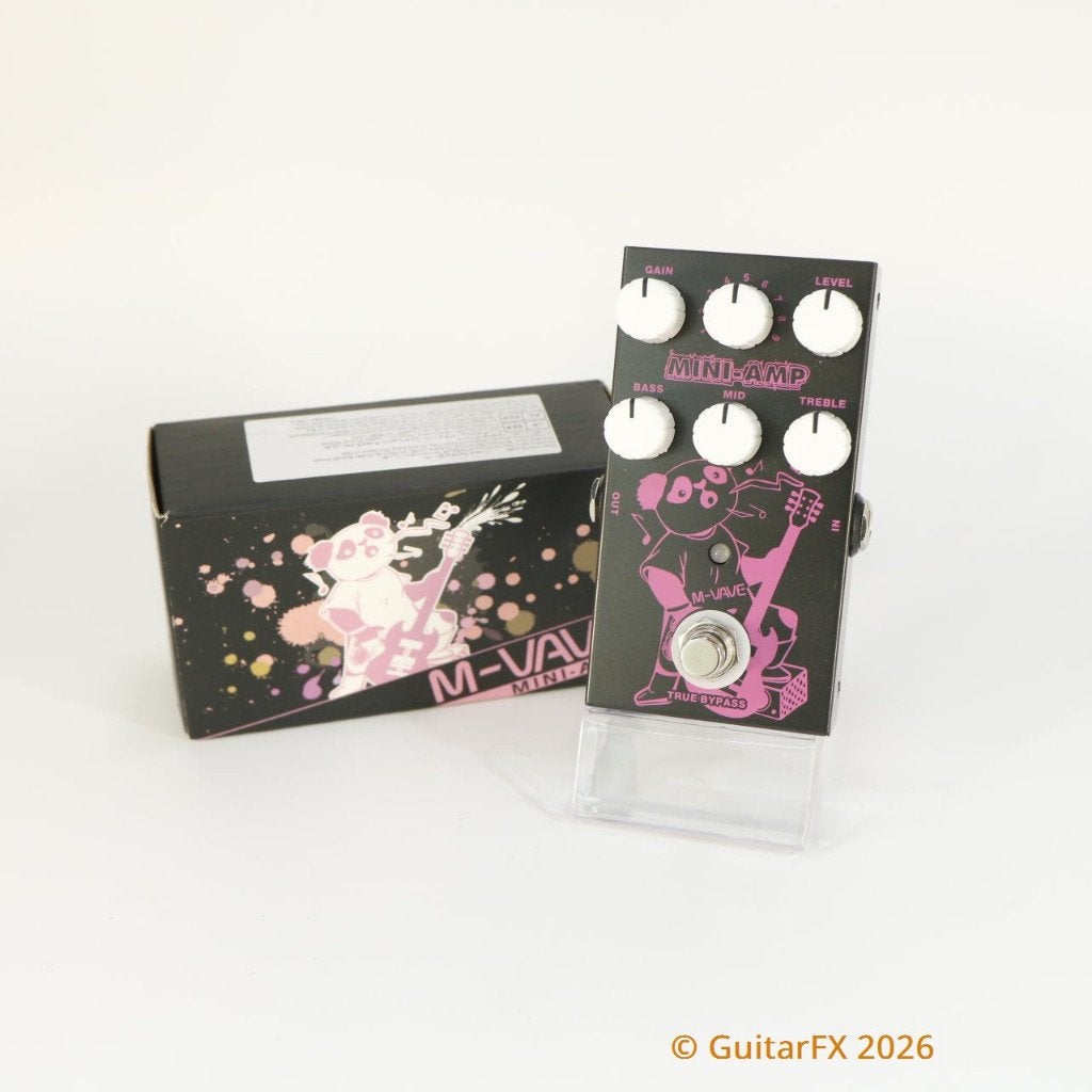 M-Vave Mini-Amp Preamp (9 Amplifier Simulations, incl Box), Gebruikt, -, -, Ophalen of Verzenden