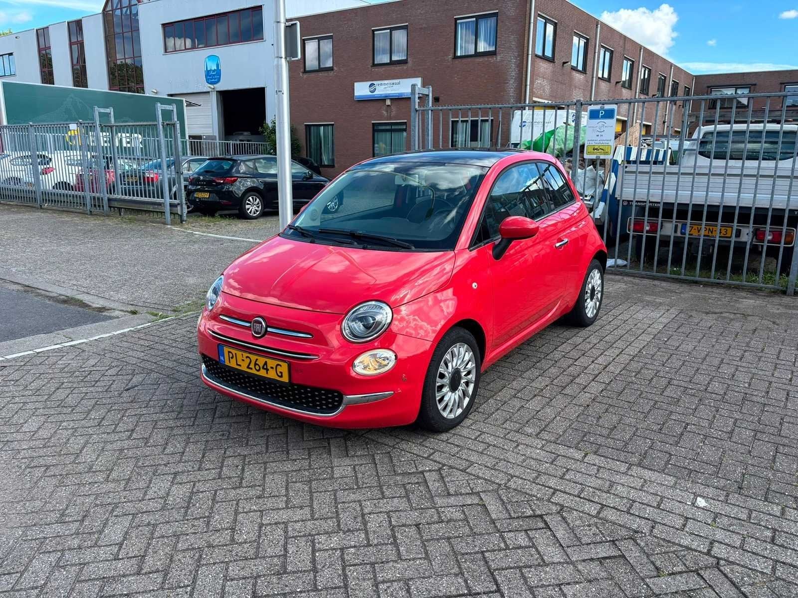 Fiat - 2017 - 500 - 0.9 TwinAir T Lounge - Personenauto, Auto's, Fiat, Voorwielaandrijving, Gebruikt, 905 kg, Origineel Nederlands