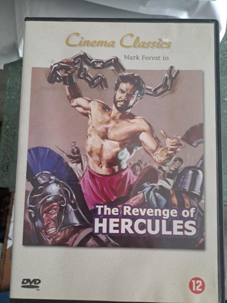Revenge of hercules (dvd), Cd's en Dvd's, Dvd's | Klassiekers, 1980 tot heden, Ophalen of Verzenden, Zo goed als nieuw, Actie en Avontuur