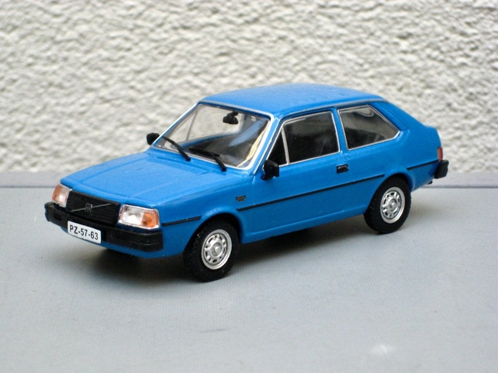Volvo 343 blauw De Agostini 1:43, Ophalen of Verzenden, Nieuw, Auto, Overige merken
