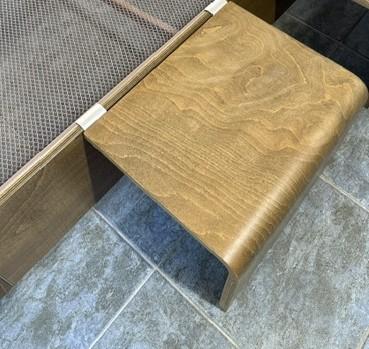 aanhangtafeltjes auping auronde, Gebruikt, 70 cm of minder, Bruin, Twijfelaar