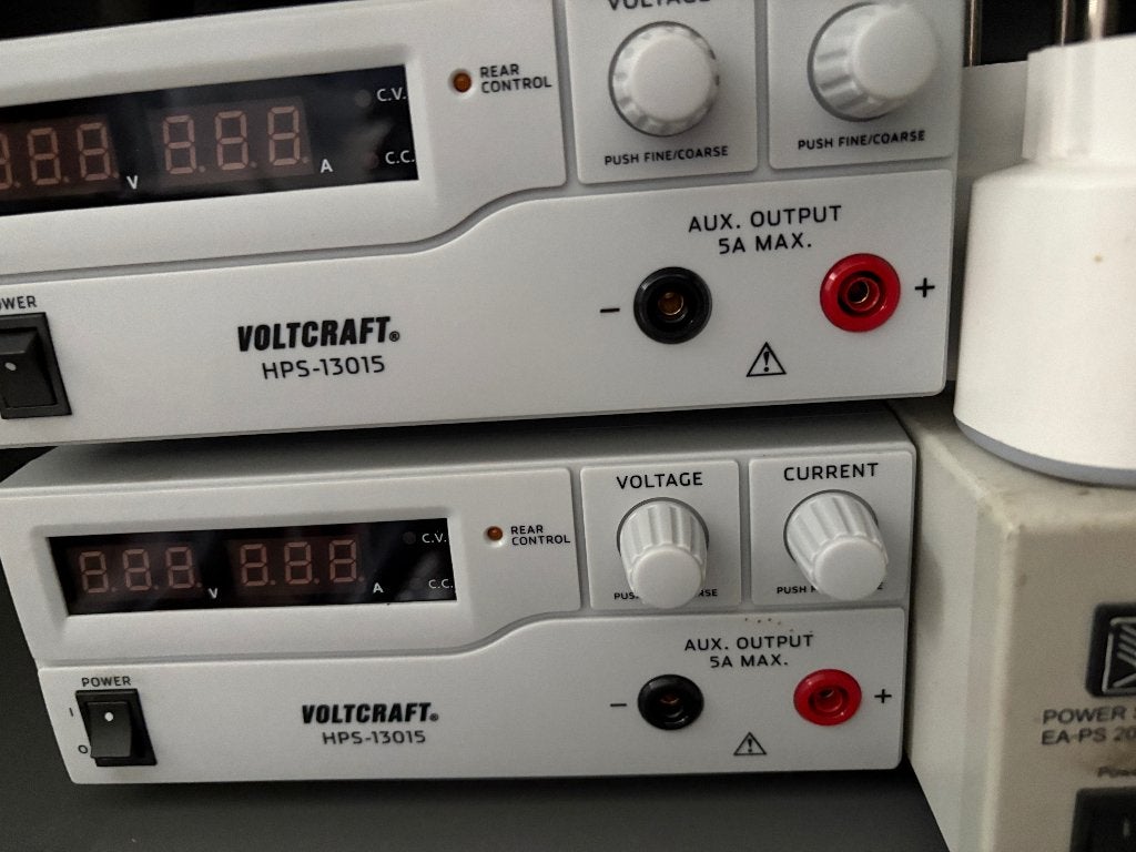Voltcraft labvoeding HPS-13015, Verzenden, Gebruikt