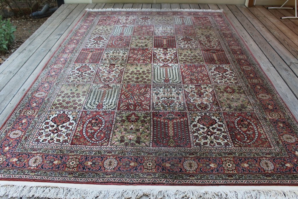 Brocante - Fleurig Oosters tapijt!, Ophalen, Gebruikt, Overige vormen, 200 cm of meer