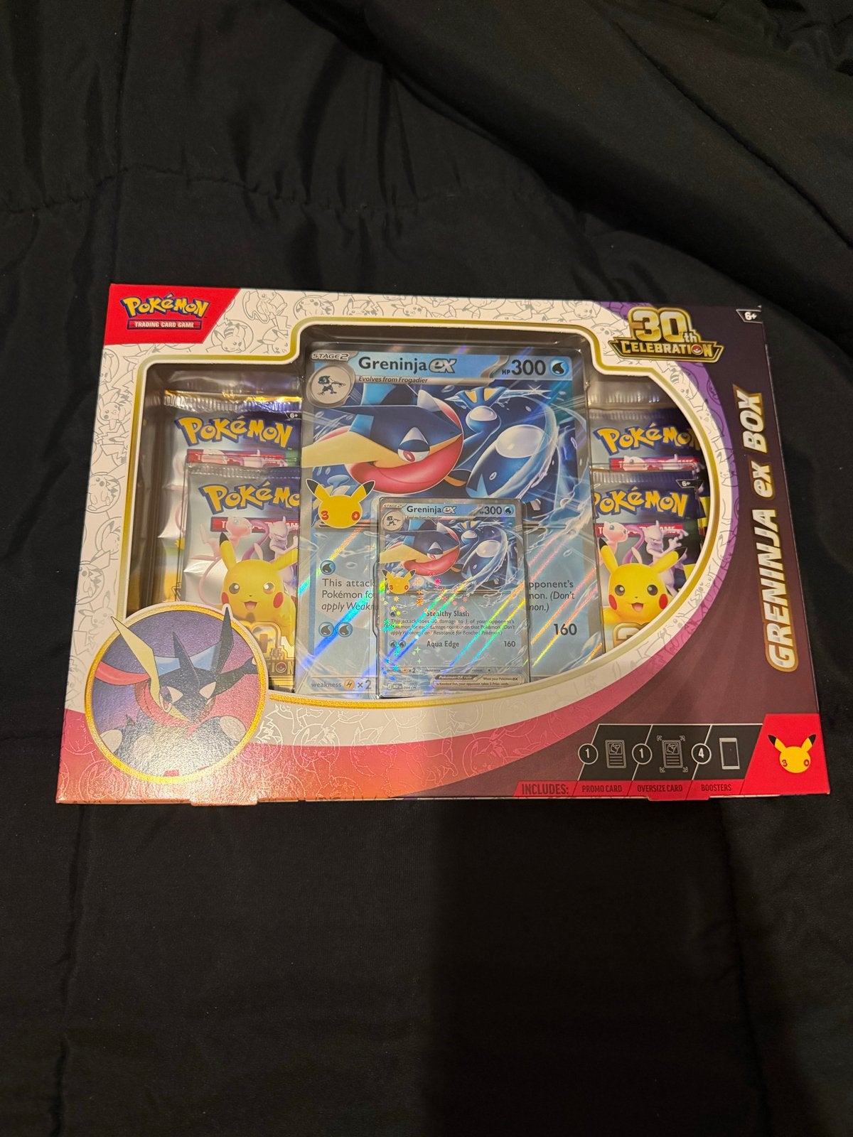 Pokémon Greninja EX Box - 30th Celebration, Ophalen, Nieuw, Boosterbox