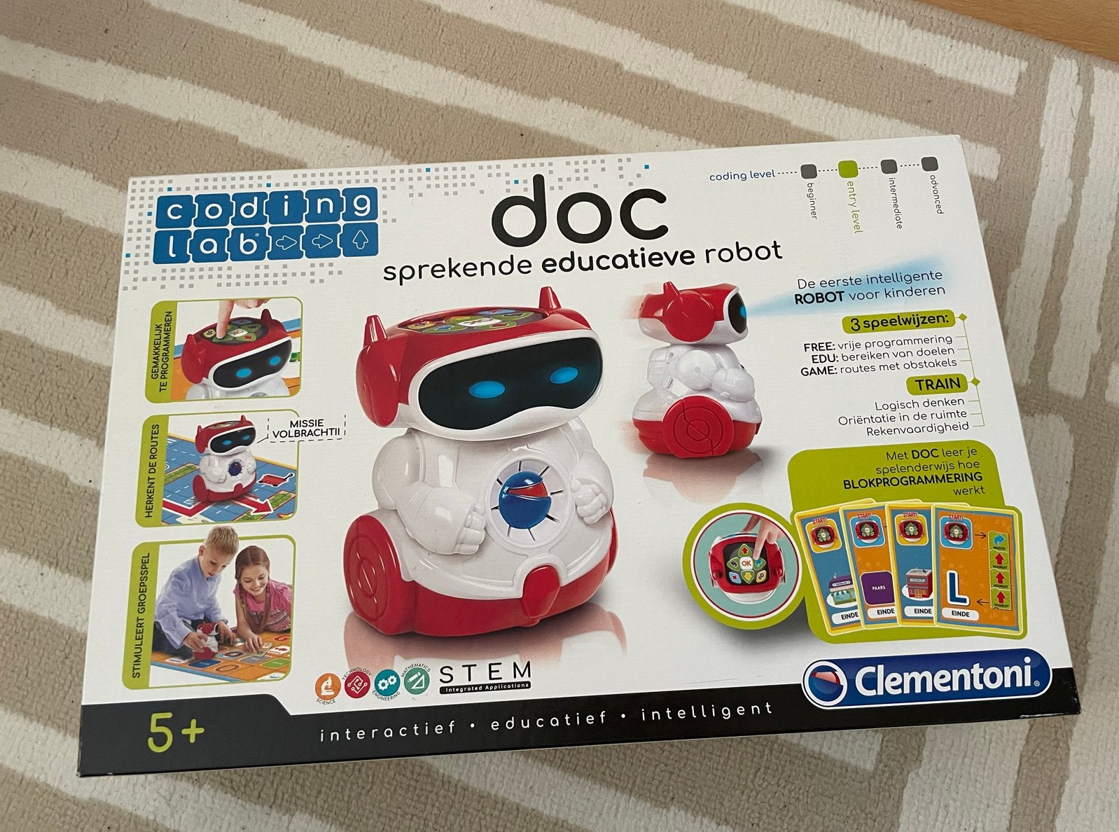 Clementoni Doc Educatieve Robot - Coding Lab, Ophalen of Verzenden, Nieuw, Elektronica