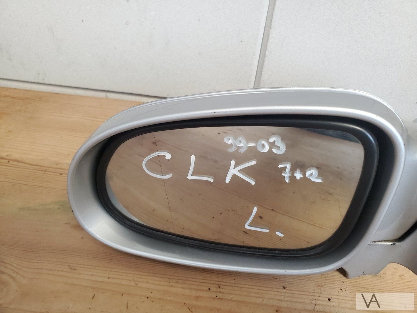 Mercedes CLK W208 spiegel links zelfdimmend 9 draden 00-03, Auto-onderdelen, Spiegels, Gebruikt, -, Ophalen of Verzenden, -