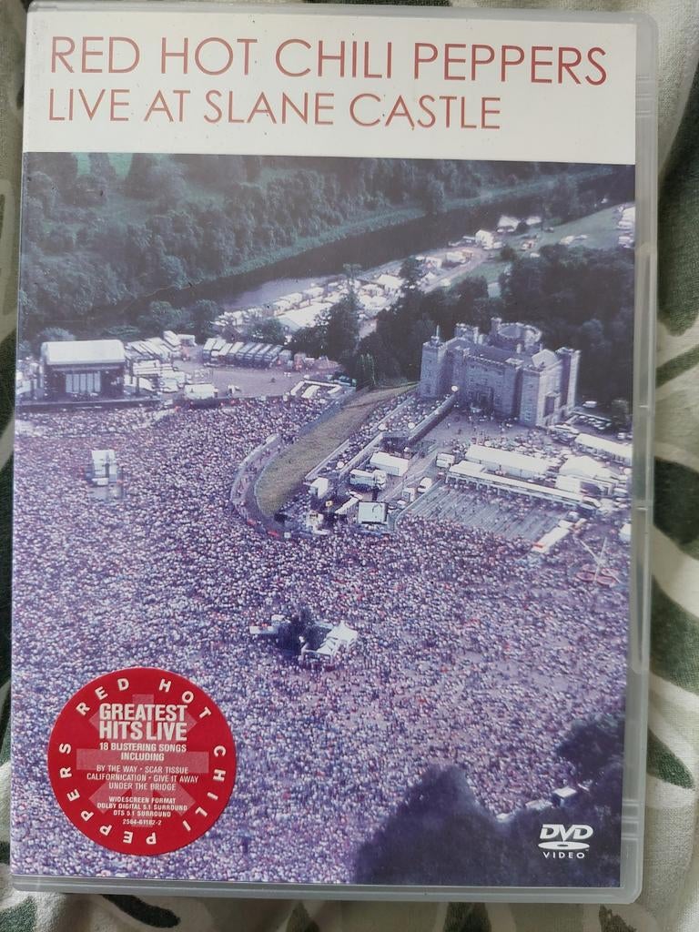 Red Hot Chili Peppers - Live at Slane Castle DVD, Cd's en Dvd's, Alle leeftijden, Ophalen of Verzenden, Gebruikt, Muziek en Concerten