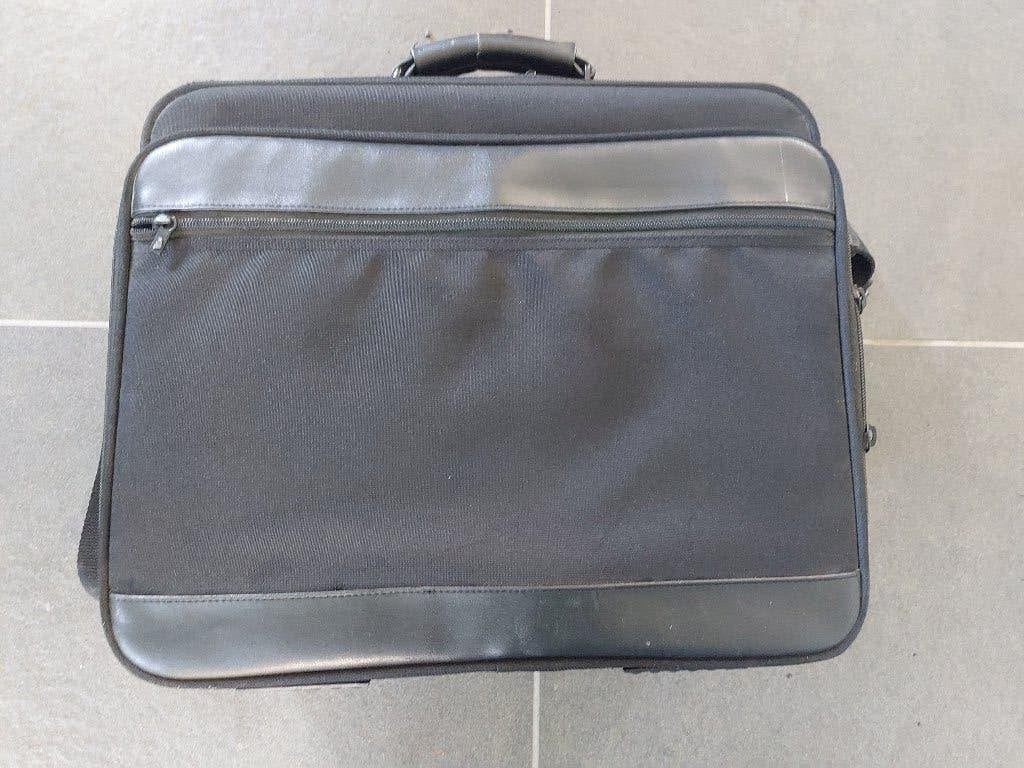 Reiskoffer suitcase semi-soft kantoorkoffer laptoptas, Gebruikt, Hard kunststof, Minder dan 50 cm, Ophalen of Verzenden