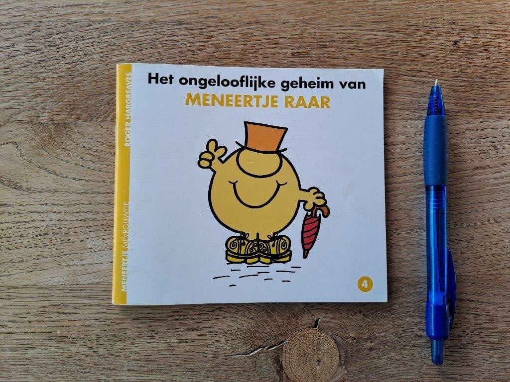 MENEERTJE RAAR. NR. 4. ROGER HARGREAVES., Gelezen, Fictie algemeen, Jongen of Meisje, Roger Hargreaves