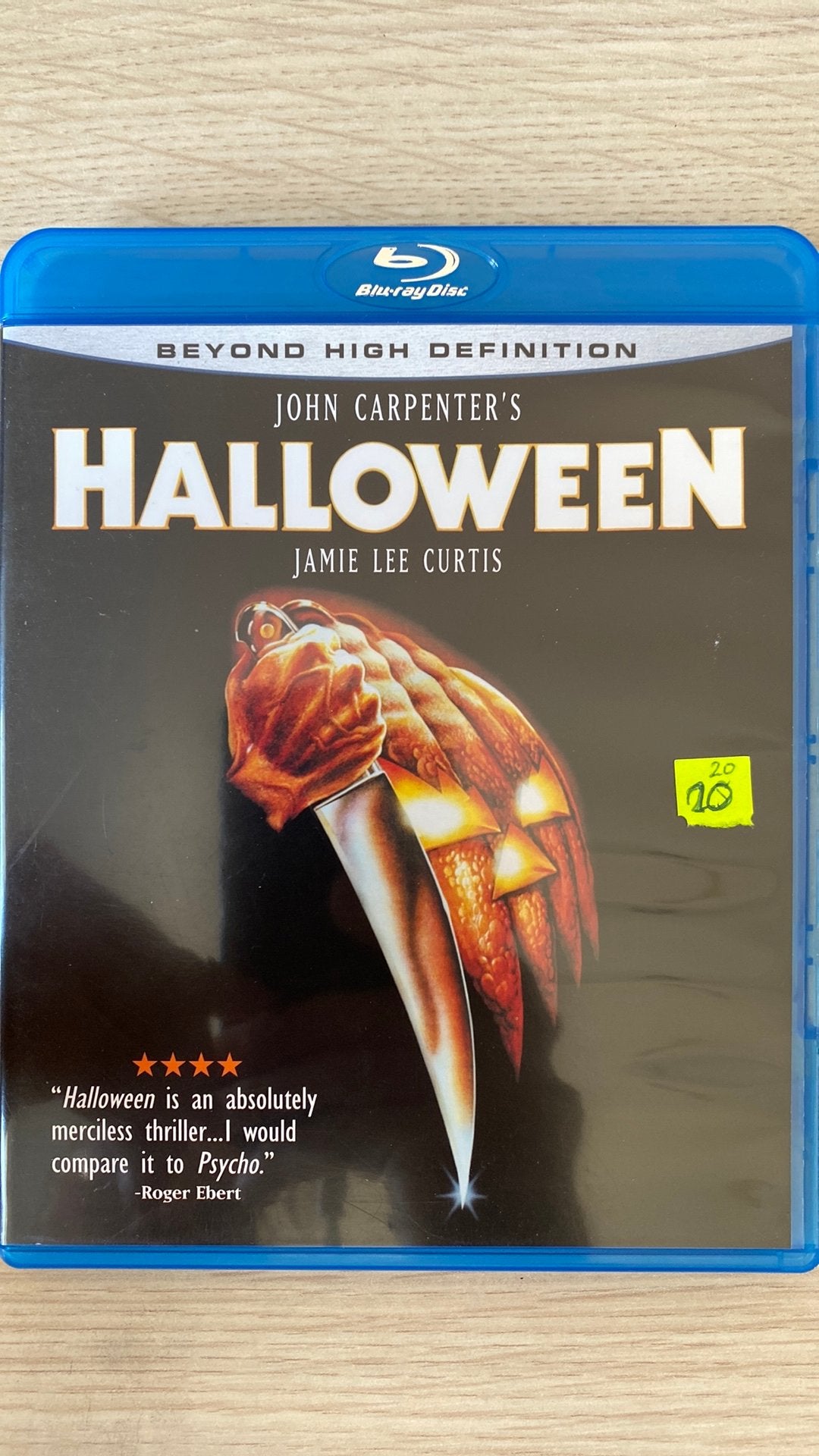 Halloween blu ray, Cd's en Dvd's, Blu-ray, Ophalen of Verzenden, Zo goed als nieuw, Horror