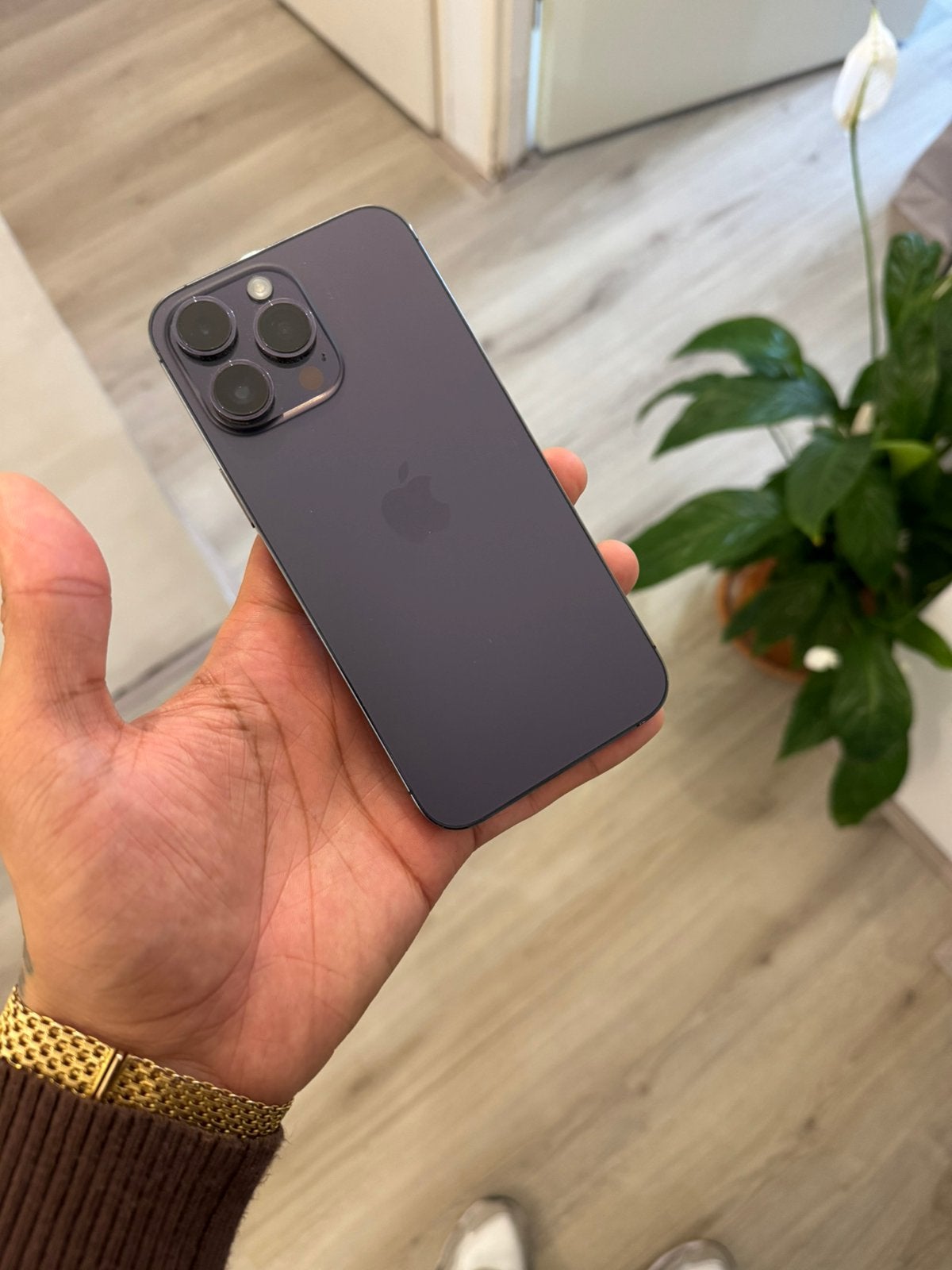 Compleet origineel Iphone 14 Pro max, 128GB, In nette staat, 128 GB, Paars, Ophalen of Verzenden, Zo goed als nieuw