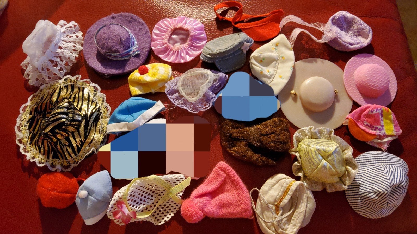 vintage Barbie Sindy Fleur Daisy Tienerpop hoed pet muts., Ophalen of Verzenden