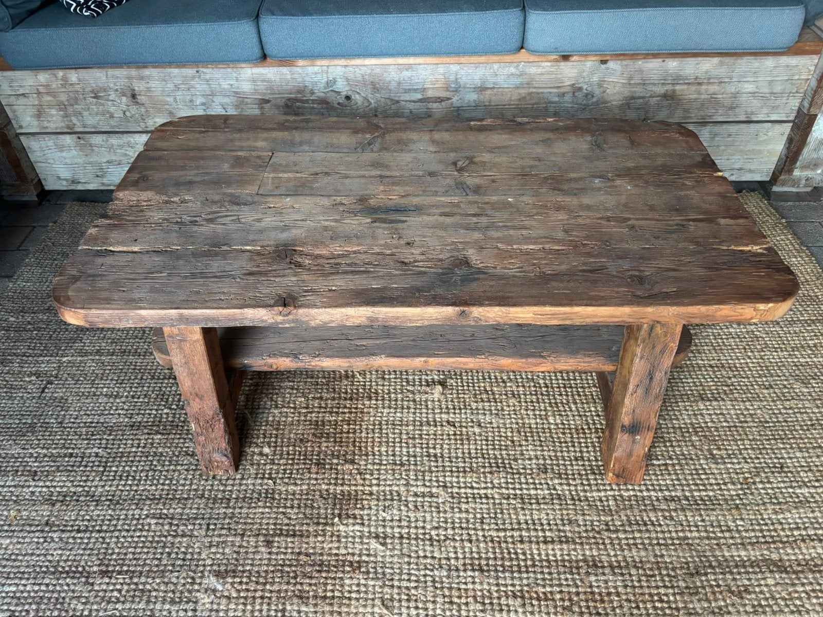 Koloniale salontafel , in goede staat, Huis en Inrichting, Ophalen of Verzenden, Rechthoekig, 100 tot 150 cm, 50 tot 100 cm