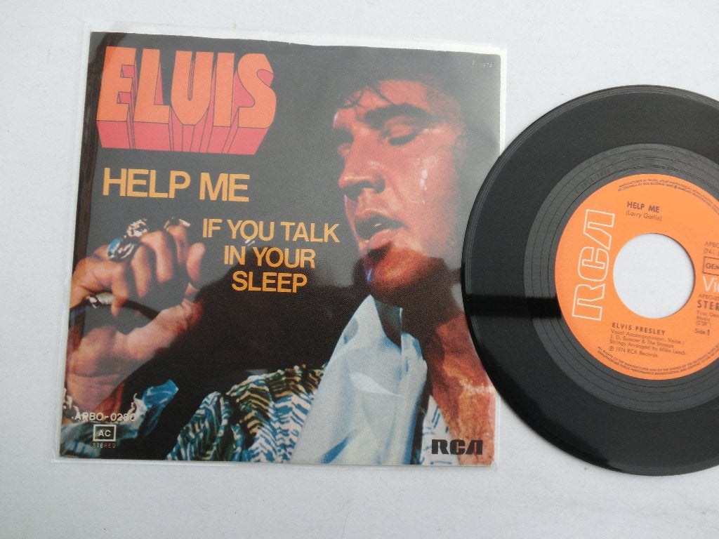 Elvis Presley Help me, 7 inch, Single, Ophalen of Verzenden, Zo goed als nieuw
