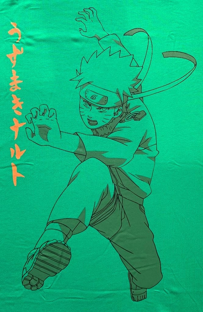 Naruto T-shirt [Size L] Nieuw, Ophalen of Verzenden, Nieuw, Maat 52/54 (L), Groen