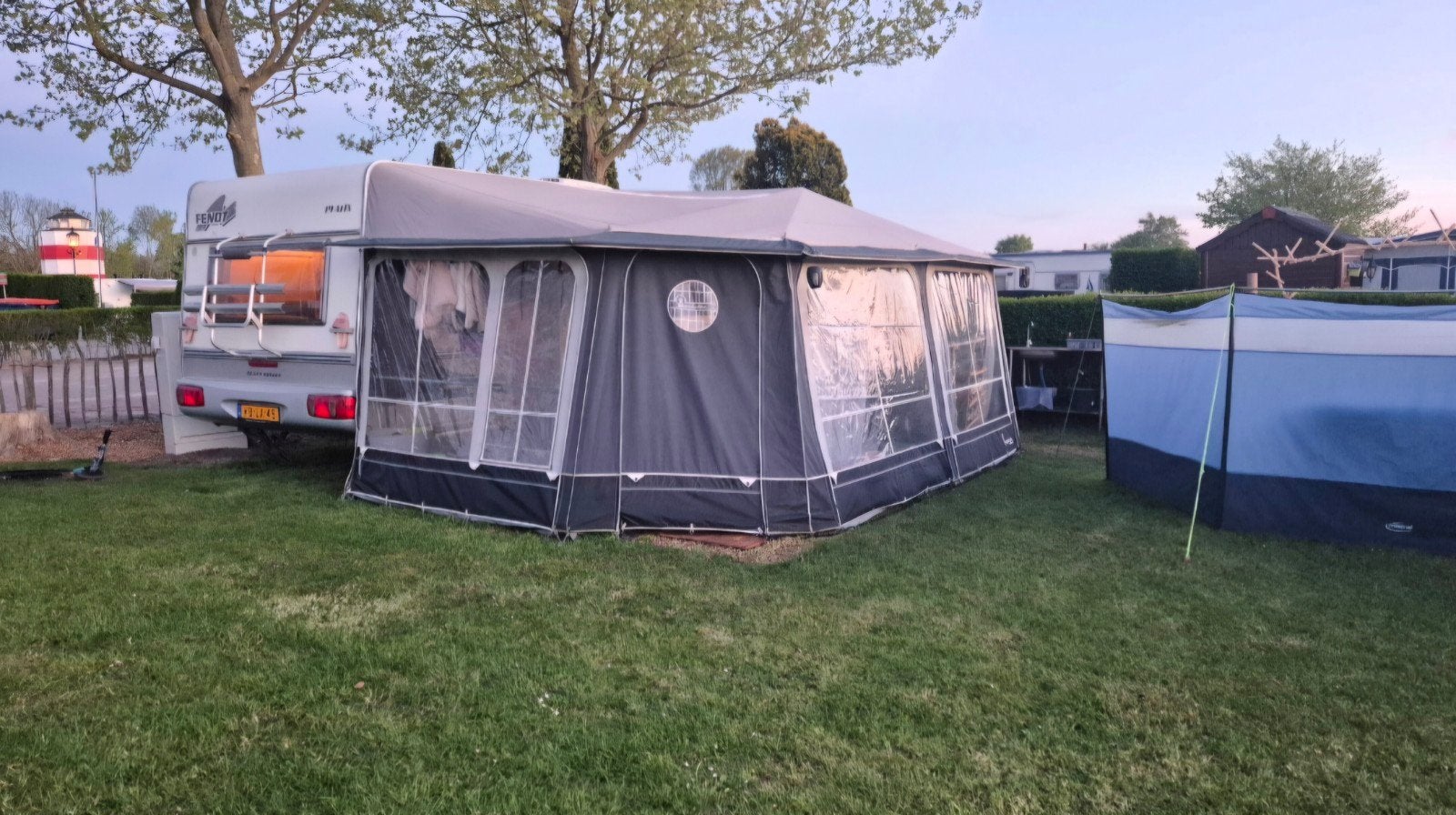 Isabella Penta 0975/G18 Voortent met Frame - 3.5m Diep, Caravans en Kamperen, Ophalen