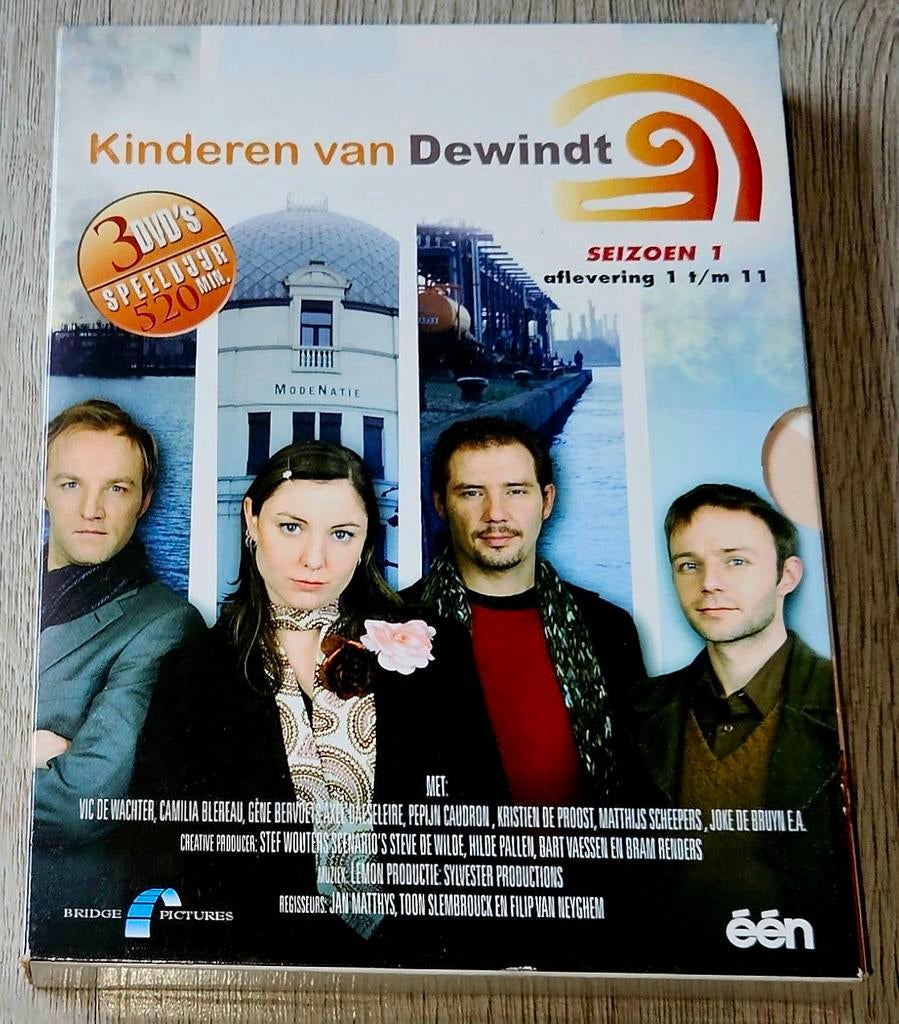 Kinderen van Dewindt - Seizoen 1 (3 DVD's), Cd's en Dvd's, Ophalen of Verzenden, Zo goed als nieuw, Detective en Krimi