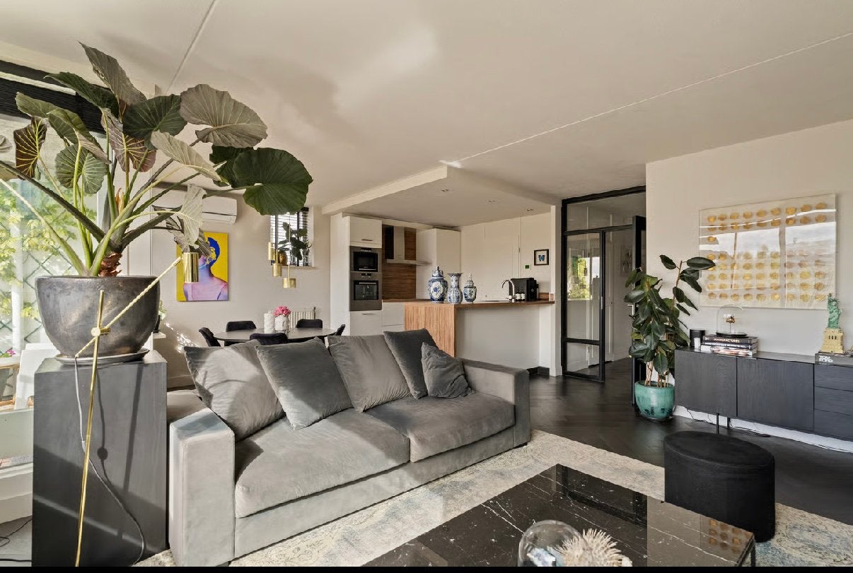 BoConcept  bank - Taupe grijs - 240x100x60 cm, Ophalen, Gebruikt, 75 tot 100 cm, Rechte bank
