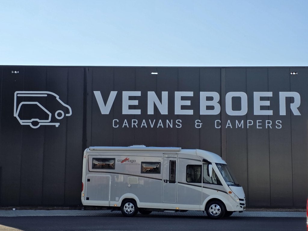 Carthago C-Compactline 141 LE, Caravans en Kamperen, Campers, Chemisch toilet, Ringverwarming, Fiat, 6 tot 7 meter