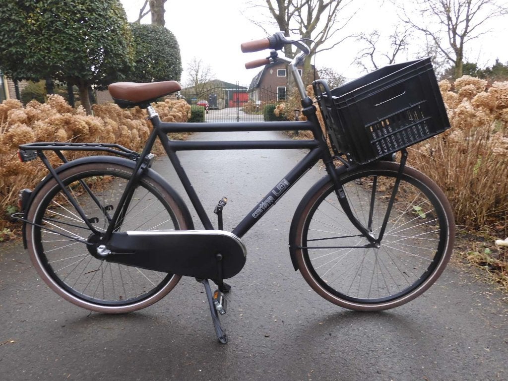 Matzwarte Cortina U4  met 3 versnellingen en 65 frame, Fietsen en Brommers, Fietsen | Heren | Herenfietsen, Versnellingen, Niet ingevuld