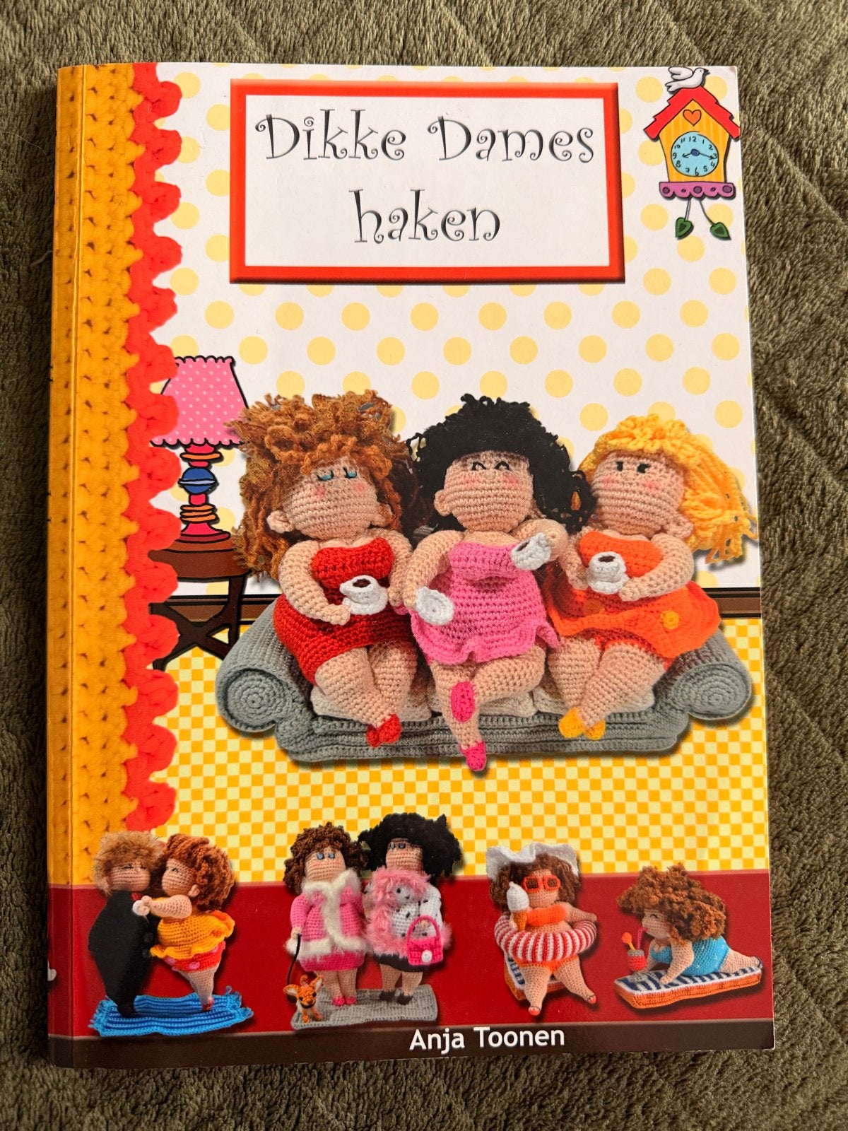 Dikke Dames haken - Anja Toonen - Haakboek, Ophalen of Verzenden, Zo goed als nieuw, Breien en Haken