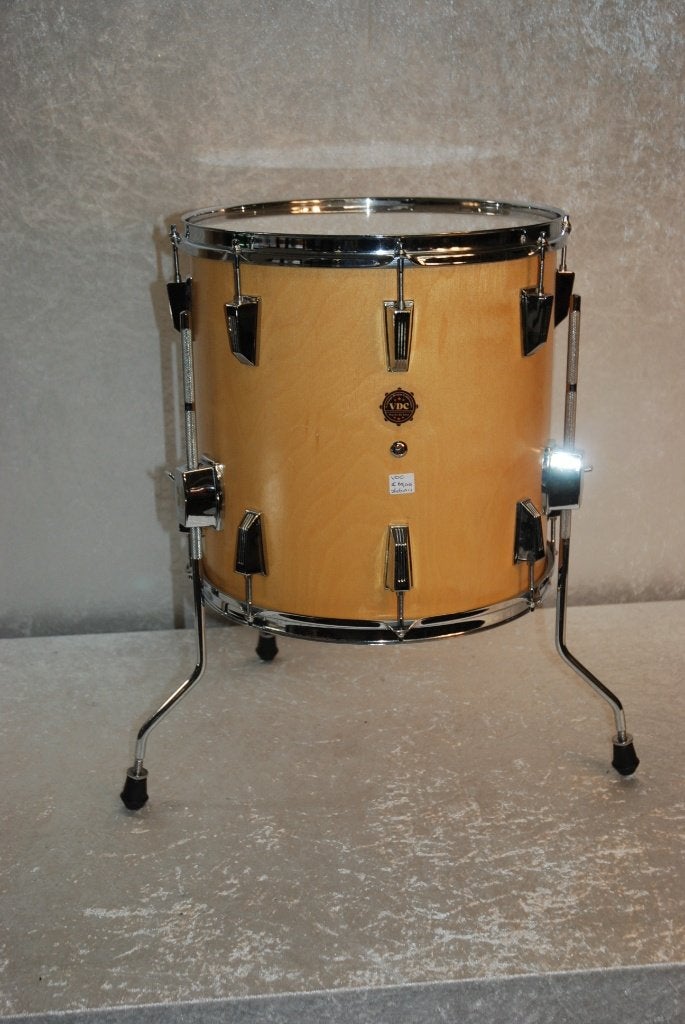 VDC Mario de Laat floortom 14x14 inch  <26261011>, Gebruikt, ., Drums of Percussie, Ophalen of Verzenden