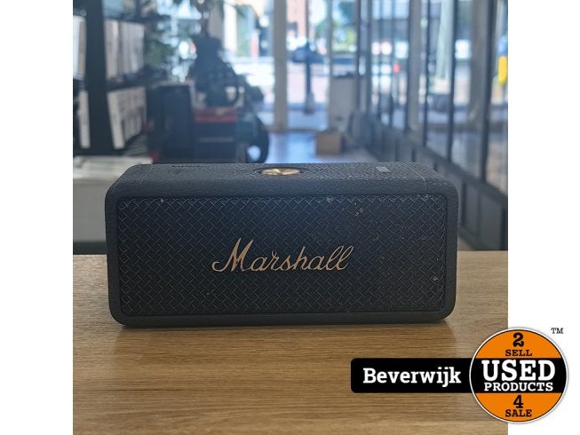 Marshall Emberton II Bluetooth Speaker Zwart - Netjes!, Flex Ltd., Zo goed als nieuw, https://flex.com/contact-us, Nobelstraat 10, 5807 GA Oostrum LB, Limburg, Nederland