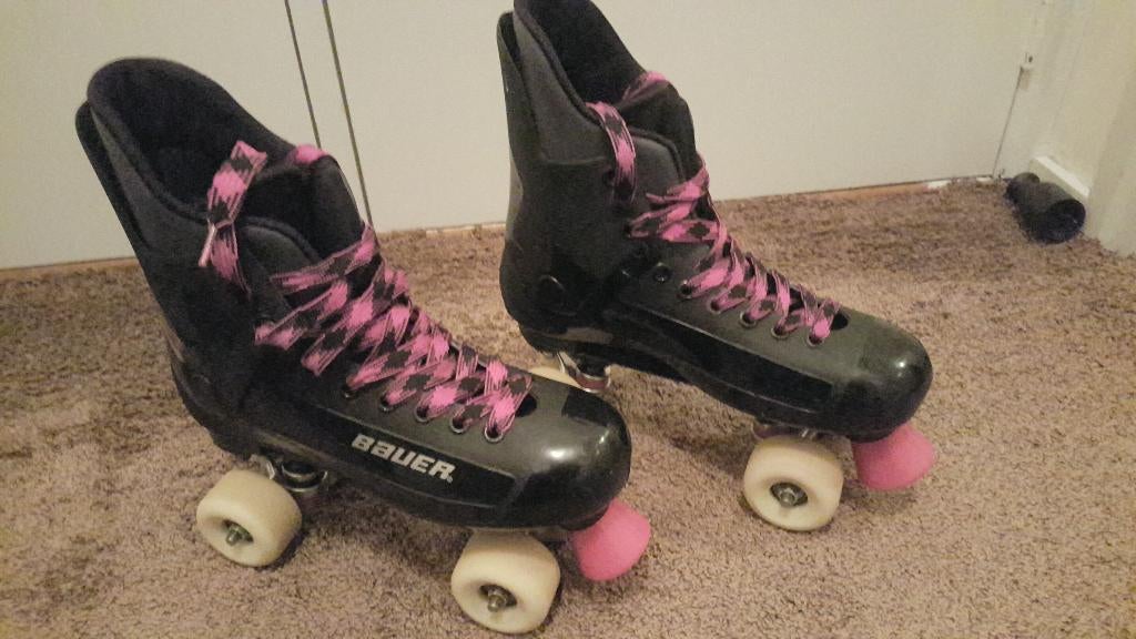 Bauer Turbo Rolschaatsen SUPER CONDITIE  EU 42.5 - UK Size 8, Sport en Fitness, Gebruikt, Bauer, Overige typen, Ophalen of Verzenden