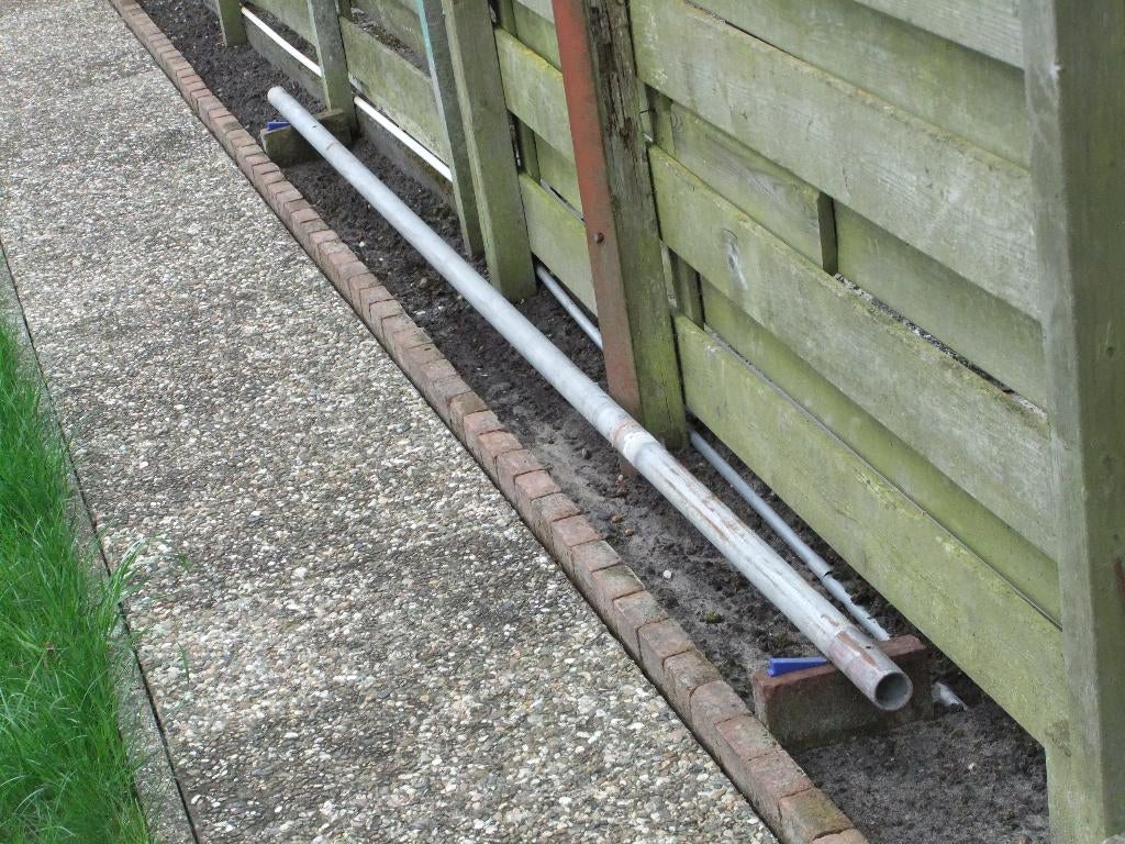 Antenne mast buis. (3,72 Mtr), Telecommunicatie, Ophalen, Gebruikt, Mast