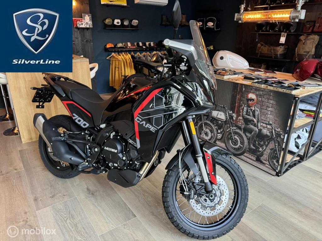 Moto Morini X-Cape 700 nieuwste model met camera's en LED, 693 cc, Bedrijf, Meer dan 35 kW, Toermotor