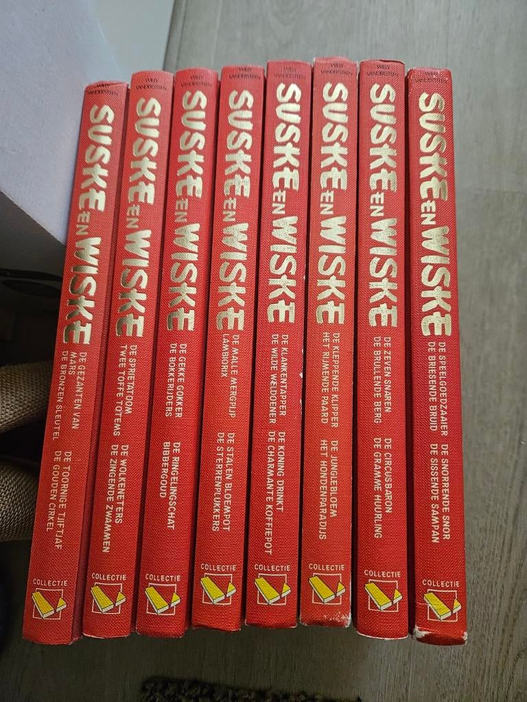 Suske en Wiske Collectie - 8 hardcover stripboeken, Boeken, Stripboeken, Meerdere stripboeken, Ophalen of Verzenden, Zo goed als nieuw