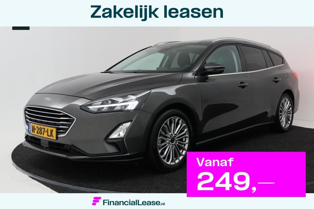 Ford Focus Wagon 1.0 EcoBoost Hybrid Titanium X Business (ST, Gebruikt, Origineel Nederlands, Benzine, 66 €/maand