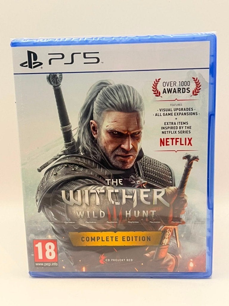 The Witcher 3: Wild Hunt Complete Edition PS5 NIEUW / SEALED, Avontuur en Actie, Vanaf 18 jaar, 1 speler, Ophalen of Verzenden
