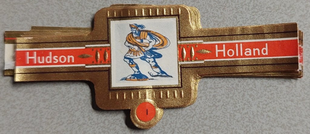 Sigarenbandjes, Verzamelen, Rookartikelen, Aanstekers en Luciferdoosjes, Ophalen of Verzenden, Gebruikt, Sigarenbandjes