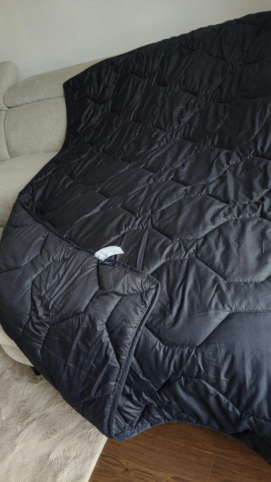 Happybed All-Season Dekbed Zwart 140x200, Eenpersoons, Zwart, Nieuw, Ophalen of Verzenden