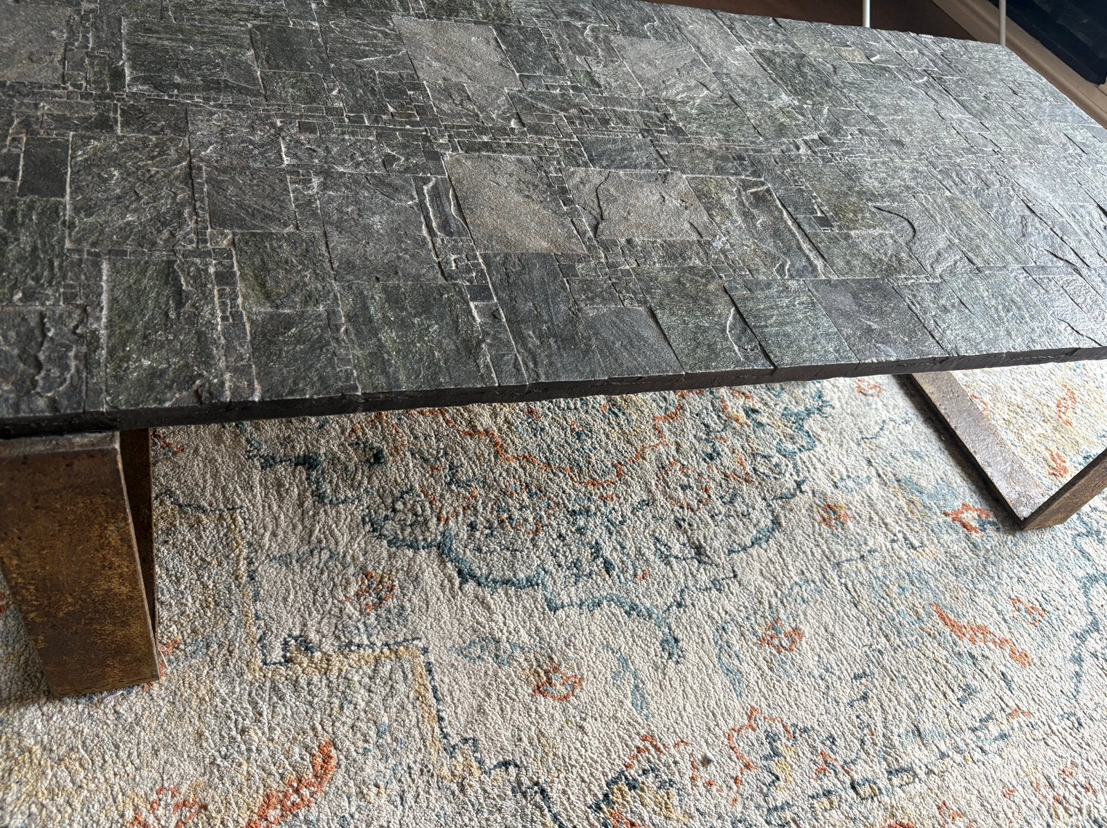 Brutalist Salontafel - bijzonder exemplaar Pia Manu, Ophalen, Overige materialen, Gebruikt, 50 tot 100 cm