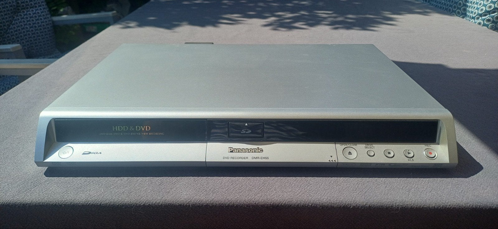 Panasonic DMR-EH55EC-S DVD Recorder met HDD, Ophalen, Gebruikt, Panasonic, Met harddisk