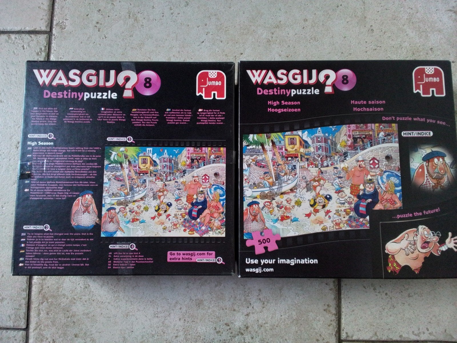 Wasgij? Destiny 8 High Season 500 stukjes puzzel, Ophalen, 500 t/m 1500 stukjes, Gebruikt, Legpuzzel