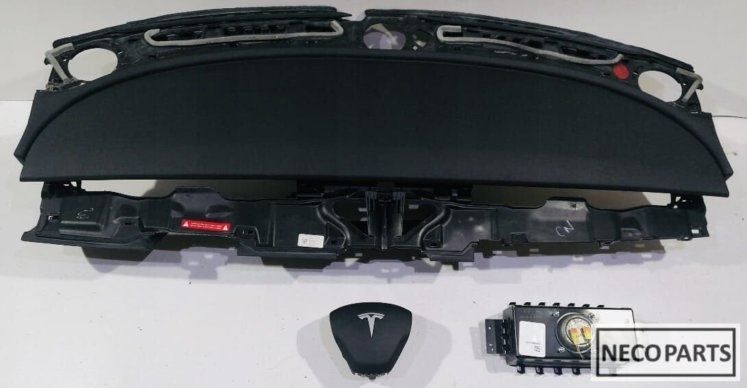 TESLA 3 MODEL AIRBAG AIRBAGSET DASHBOARD ORIGINEEL, Auto-onderdelen, Dashboard en Schakelaars, Gebruikt, -, Overige automerken