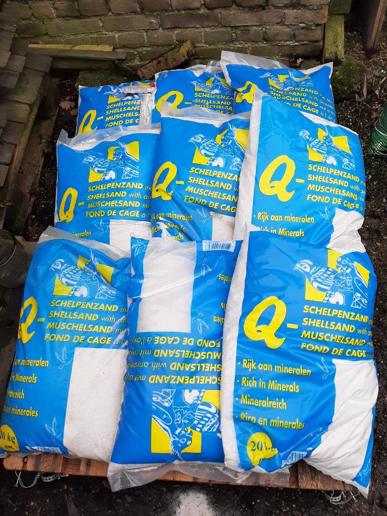 Q-Schelpenzand, Dieren en Toebehoren, Ophalen, Nieuw
