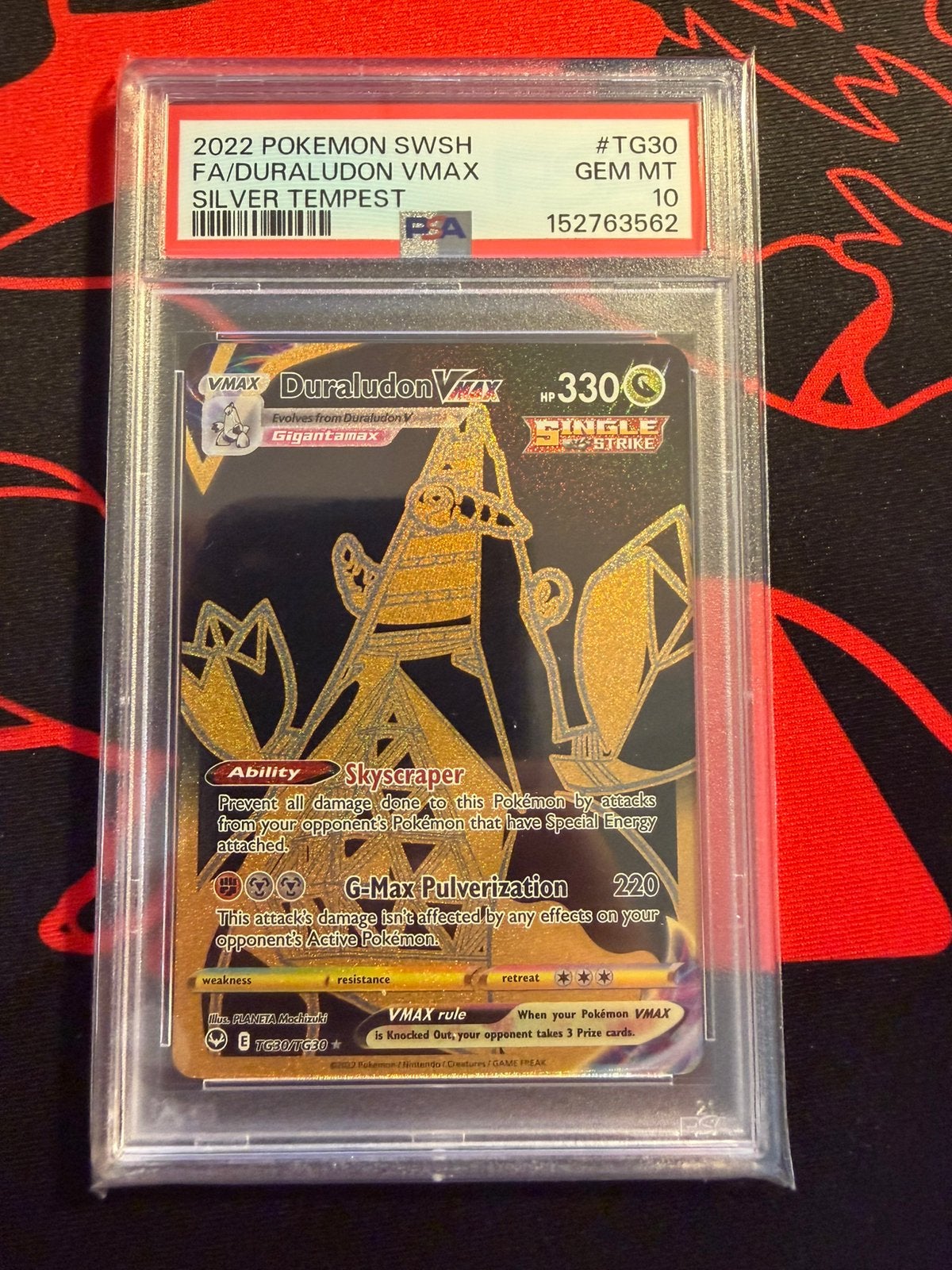 Duraludon vmax tg30 psa10 minty, Ophalen of Verzenden, Zo goed als nieuw