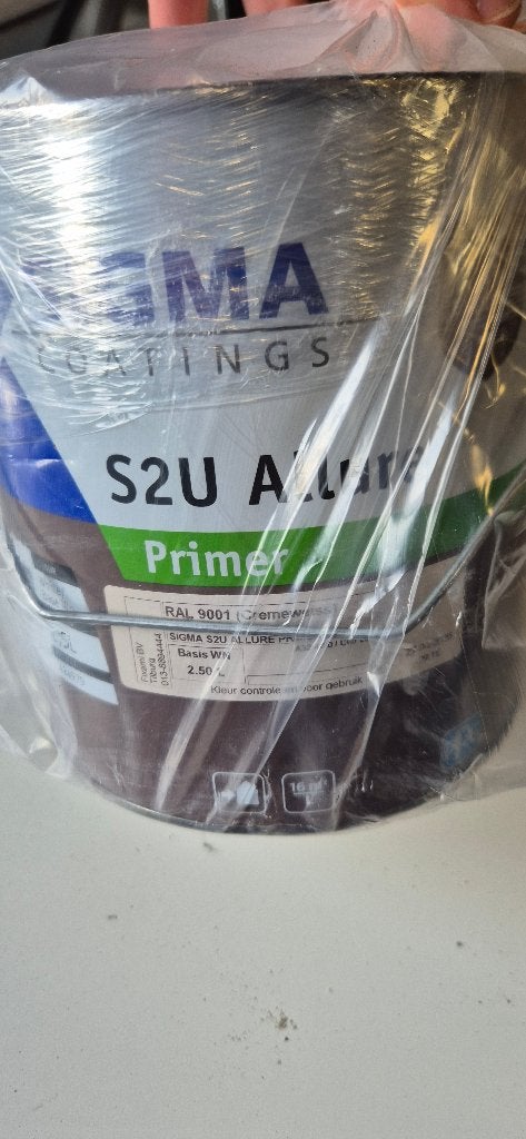 Sigma s2u alure primer 9001, Wit, Nieuw, Ophalen of Verzenden, Verf