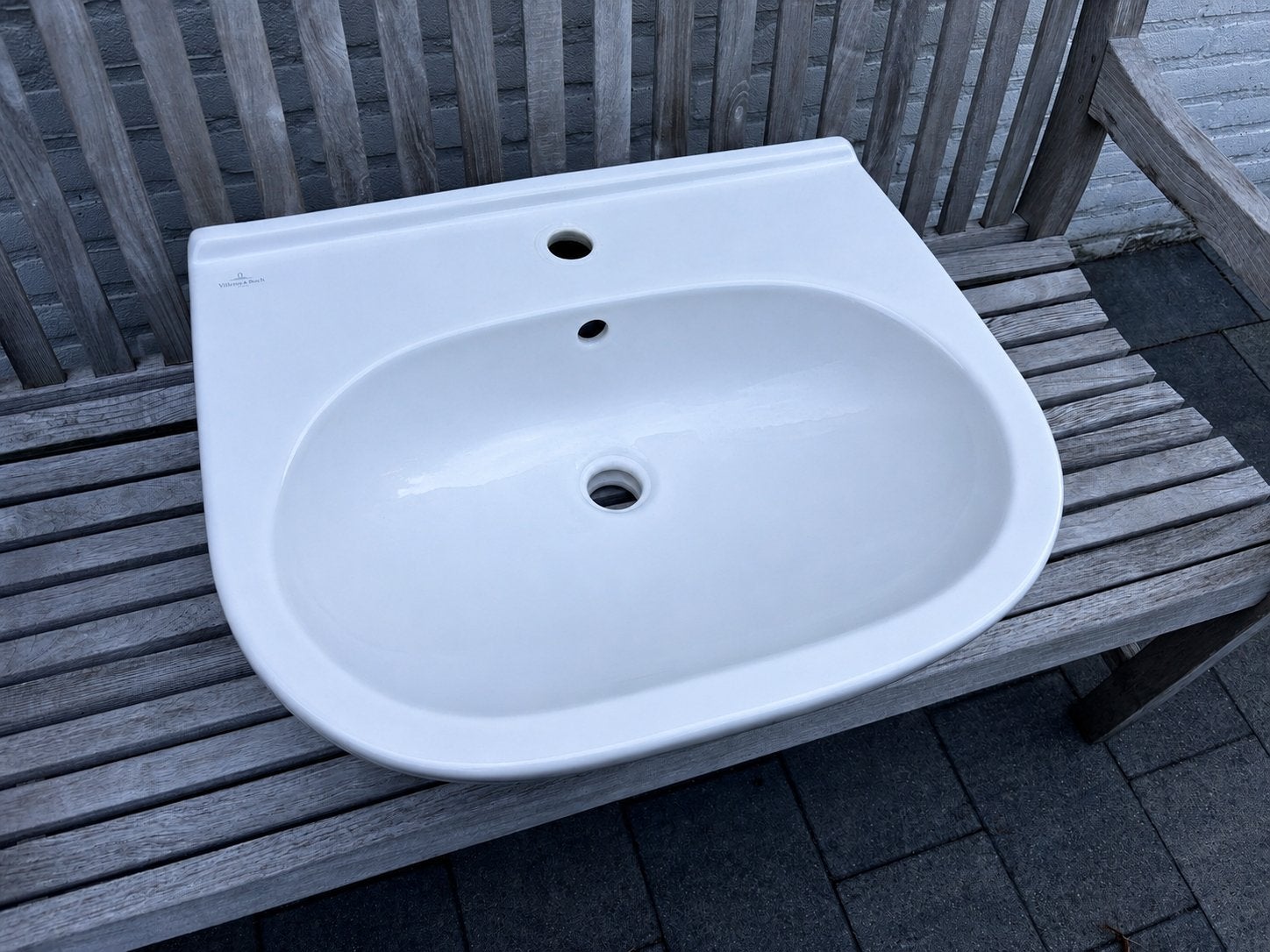 Nieuwe Villeroy & Boch O.novo wastafel 60x46 cm White Alpin, Ophalen, Nieuw, Wastafel