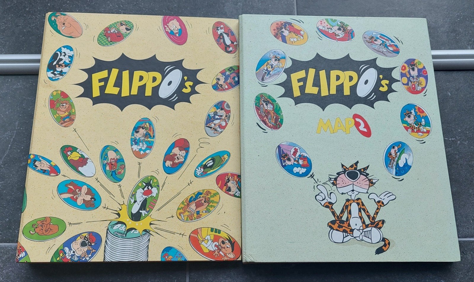 Flippo map 1 compleet, Ophalen of Verzenden, Spiek, Verzameling, Met verzamelmap(pen)