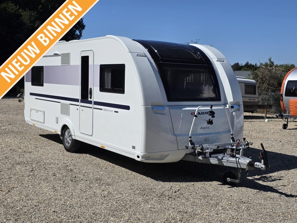 Adria Alpina 583 LP Alde, Mover, Fietsenrek TOPSTAAT, Rondzit, Bedrijf, Schokbreker, 6 tot 7 meter