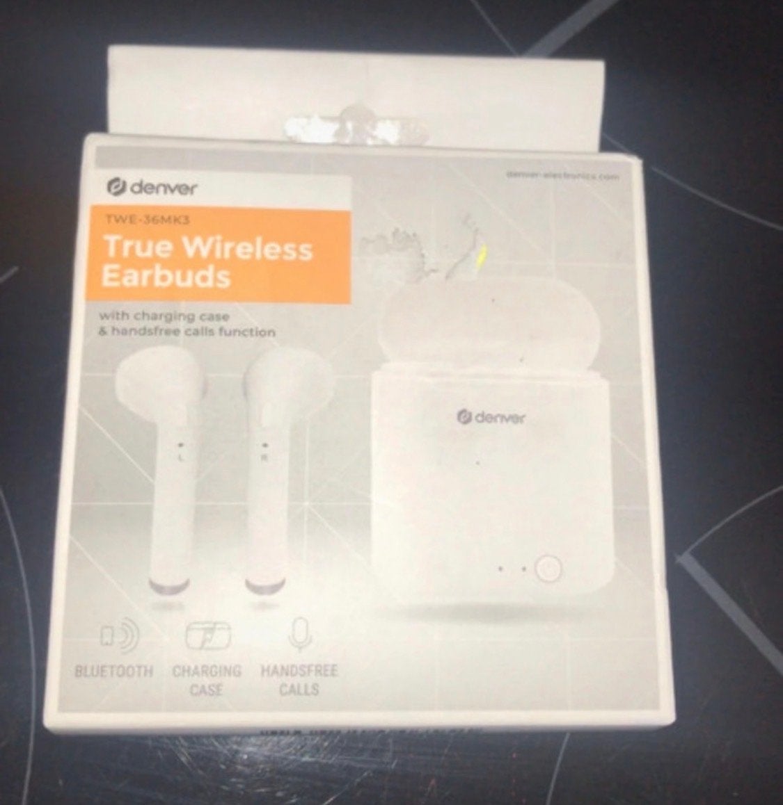 Denver TWE-36MK3 True Wireless Earbuds met Oplaadcase, Audio, Tv en Foto, Koptelefoons, Overige merken, In-ear, Bluetooth, Nieuw