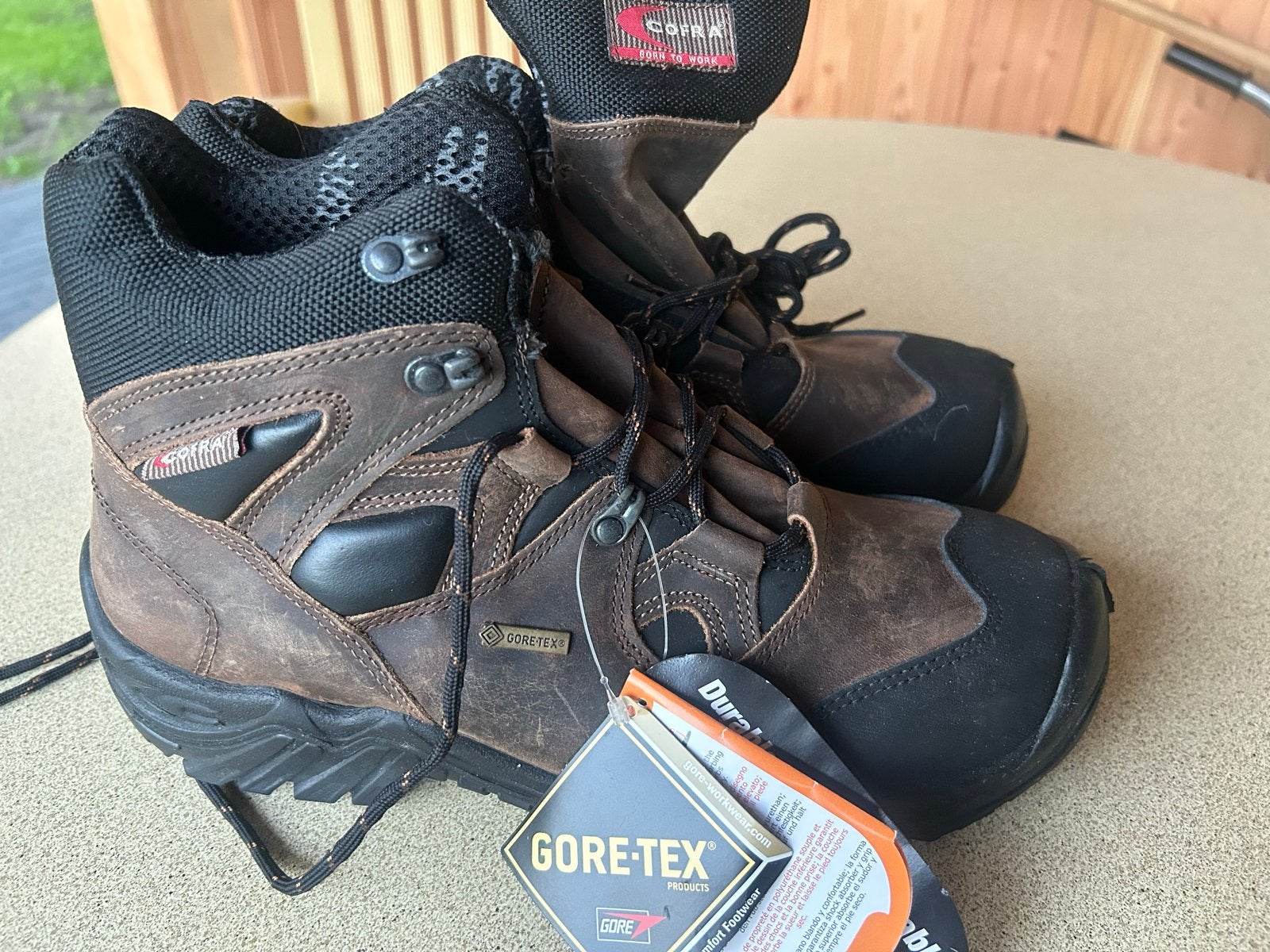 Nieuwe Cofra Werkschoenen Hoog Model Maat 43 Gore-Tex, Ophalen, Nieuw, Heren, Schoenen