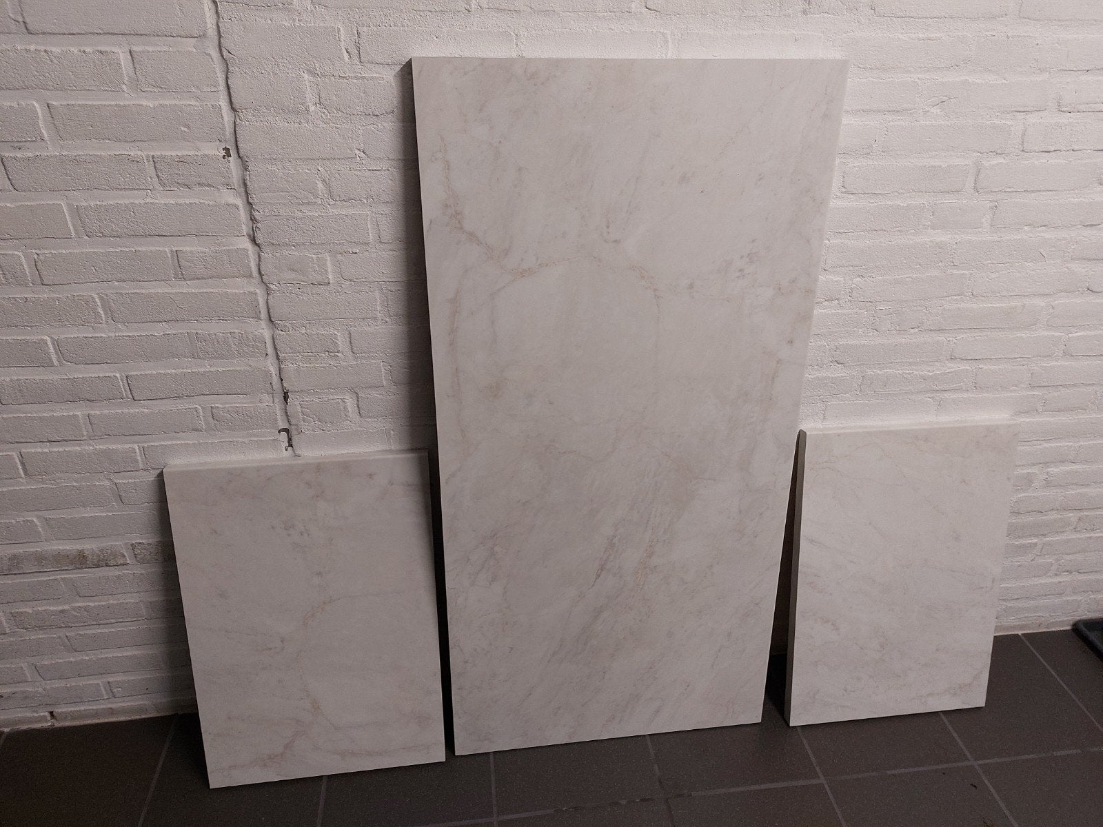 aanrechtblad 120x61 cm nieuw marmer motief, Ophalen of Verzenden, Nieuw