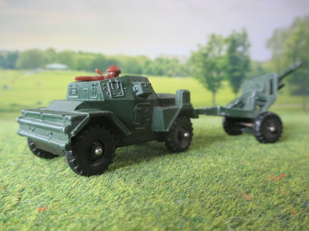 1:50 Daimler ( Dingo ) Scout Car - Corgi Juniors & Howitzer, Ophalen of Verzenden, Zo goed als nieuw, Auto