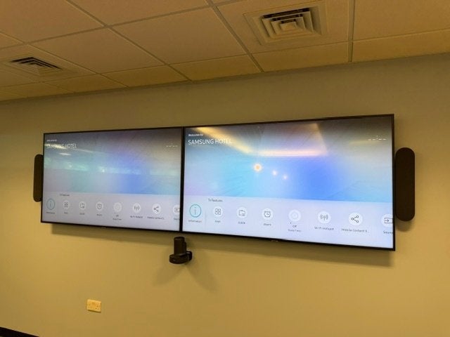 Videoconferentiesysteem Samsung TV,Rally audiosysteem,camera, Ophalen of Verzenden, Gebruikt, Audio